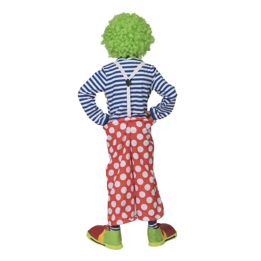 Pantalon De Clown Rouge à Pois Blancs Pour Enfant 2 Pantalon De Clown Rouge à Pois Blancs Pour Enfant – Image 2