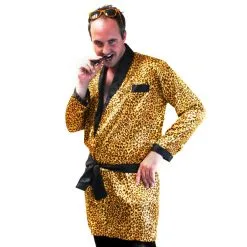 Peignoir Motifs Léopard Satiné Pour Homme 7 Peignoir Motifs Léopard Satiné Pour Homme -Camouflage Soldes Boutique Peignoir motifs leopard satine pour homme 27179