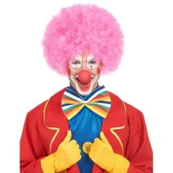 Perruque Afro Rose Pour Adulte -Camouflage Soldes Boutique Perruque afro rose pour adulte 13095