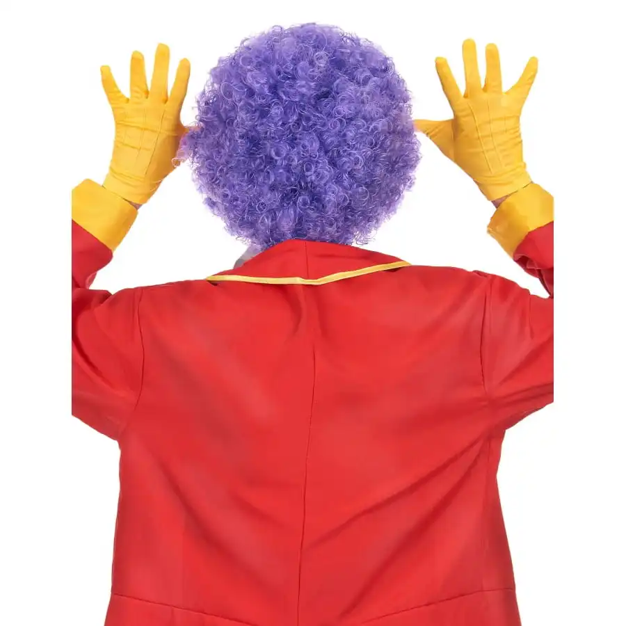 Perruque Afro Violette Volumineuse 4 Perruque Afro Violette Volumineuse – Image 4