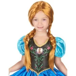 Perruque Anna Pour Enfant, La Reine Des Neiges