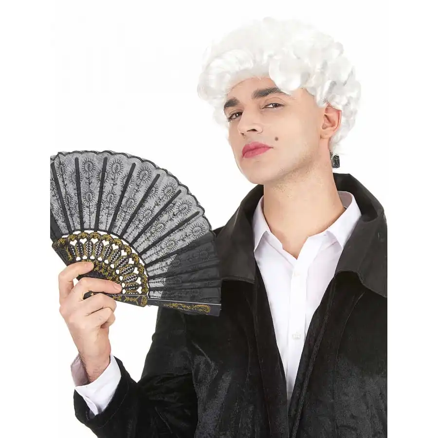 Perruque Blanche De Marquis Pour Homme 1 Perruque Blanche De Marquis Pour Homme