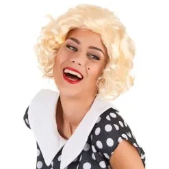 Perruque Blonde Courte Marylin Monroe