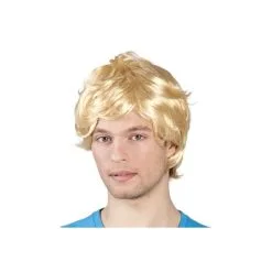 Perruque Blonde Pour Homme, Années 70