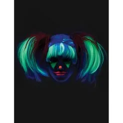 Perruque Couettes, Phosphorescente Pour Enfant 11 Perruque Couettes, Phosphorescente Pour Enfant -Camouflage Soldes Boutique Perruque couettes phosphorescente pour enfant 67097