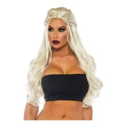 Perruque De Daenerys Targaryen Pour Adulte, Luxe