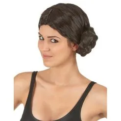 Perruque De Lea Marron Adulte