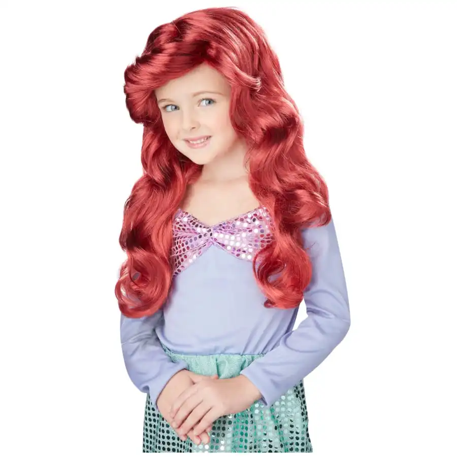 Perruque De Petite Sirène Pour Enfant 1 Perruque De Petite Sirène Pour Enfant