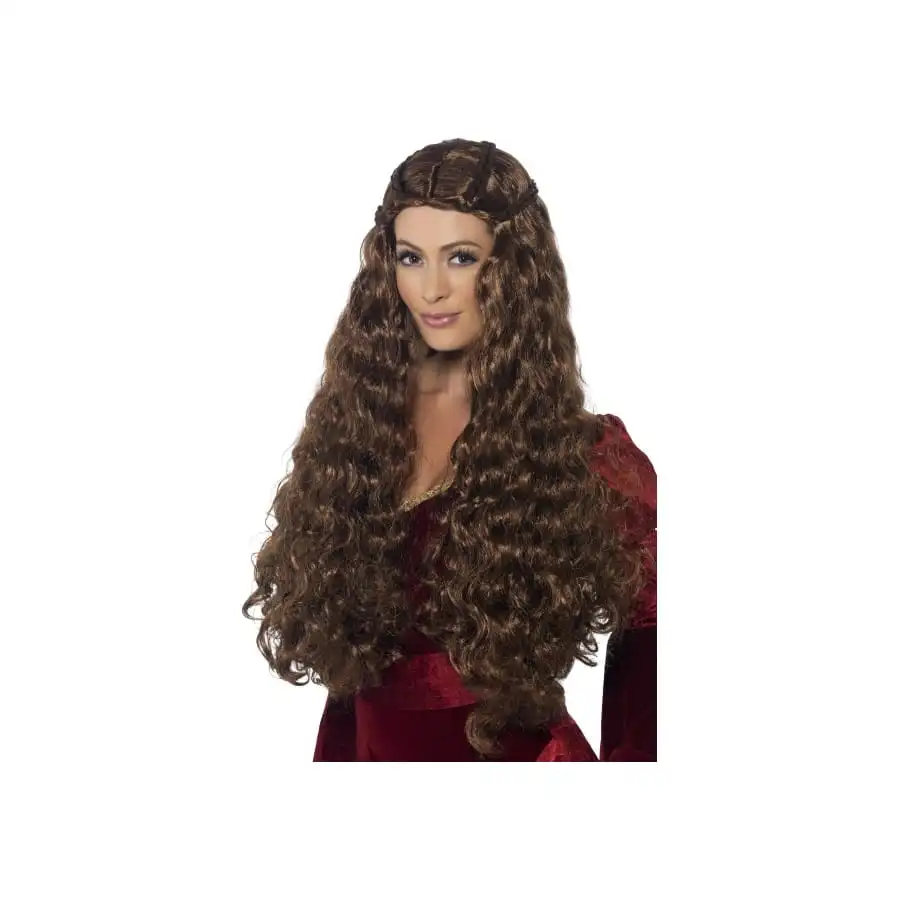 Perruque De Princesse Médiévale 1 Perruque De Princesse Médiévale