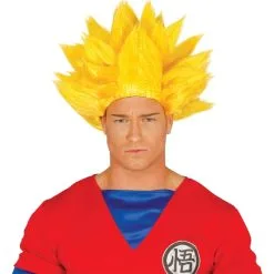 Perruque De Super Guerrier Adulte, Dragon Ball