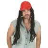 Perruque Dreadlocks Avec Casquette Rouge