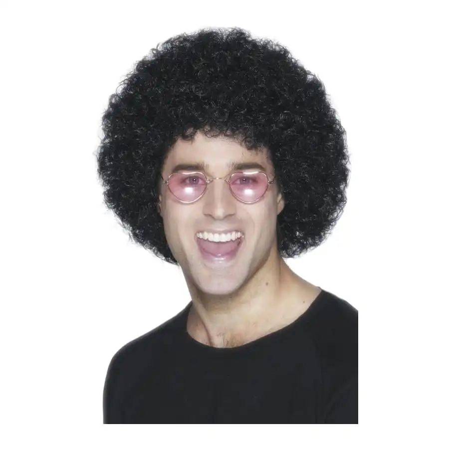 Perruque Noire Afro 1 Perruque Noire Afro