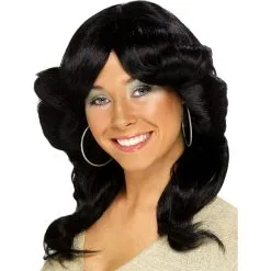 Perruque Noire Farraw