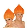Perruque Orange De Troll Pour Adulte