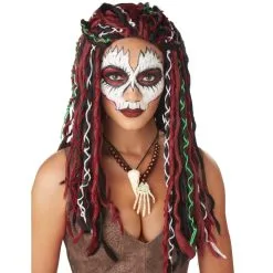 Perruque Tressée De Sorcière Vaudou