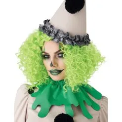 Perruque Verte Frisée Pour Adulte -Camouflage Soldes Boutique Perruque verte frisee pour adulte 65817