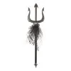 Petit Trident Noir De La Reine Des Mers, 50 Cm