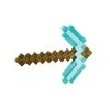 Pioche Minecraft Pixelisée En Plastique, Enfant