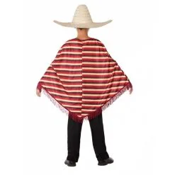 Poncho Mexicain Rayé Avec Pantalon Pour Enfant -Camouflage Soldes Boutique Poncho mexicain raye avec pantalon pour enfant 65694