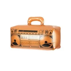 Déguisement De Rappeur Des Années 90 Pour Homme -Camouflage Soldes Boutique Radio gonflable old school couleur or 11