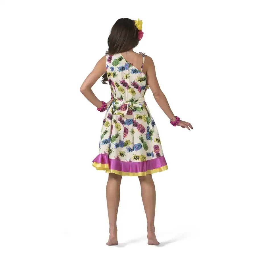 Robe Ananas Multicolore Pour Adulte 2 Robe Ananas Multicolore Pour Adulte – Image 2