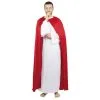 Robe Blanche Et Cape Rouge De Jesus Pour Adulte