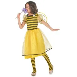 Robe D'abeille Pour Enfant, Avec Ailes -Camouflage Soldes Boutique Robe d abeille pour enfant avec ailes 68793