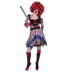 Robe De Clown Tueur Pour Femme