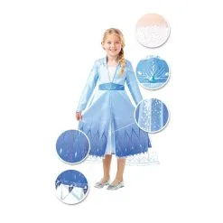 Robe De Elsa, La Reine Des Neiges 2 Avec Cape -Camouflage Soldes Boutique Robe de elsa la reine des neiges 2 avec cape 63909