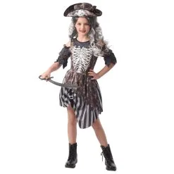 Robe De Fantôme Pirate Pour Fille