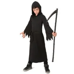 Robe De Faucheur Noir Pour Enfant