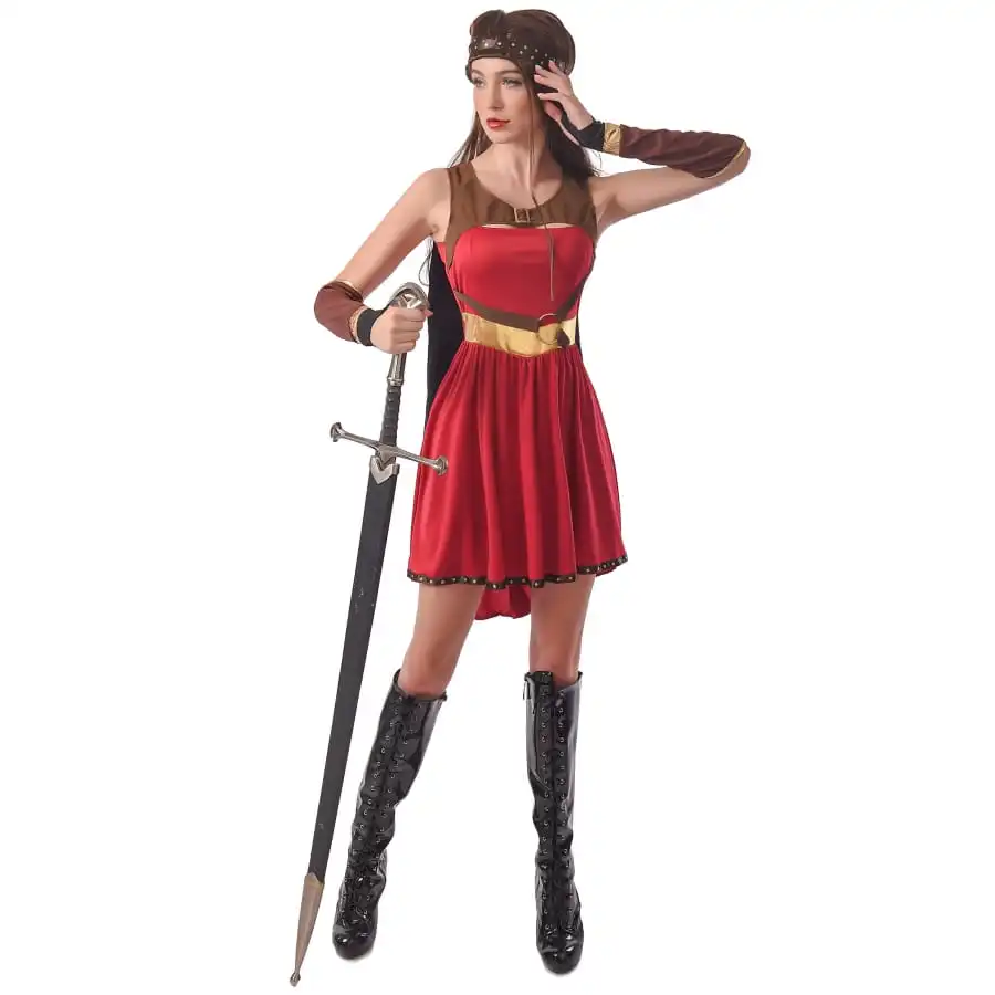 Robe De Guerrière Médiévale Pour Adulte 1 Robe De Guerrière Médiévale Pour Adulte