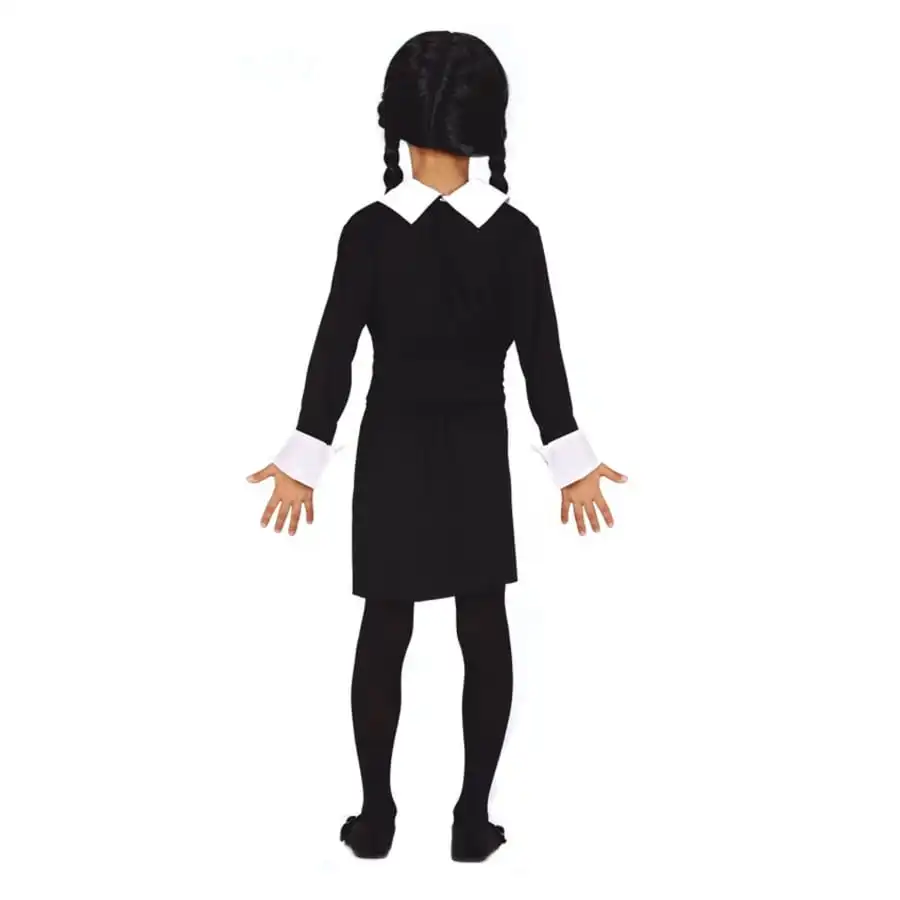 Robe De Mercredi Addams Pour Enfant 2 Robe De Mercredi Addams Pour Enfant – Image 2