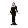 Robe De Morticia Addams Avec Perruque, Pour Femme
