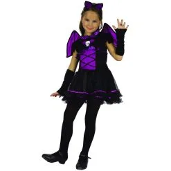 Robe De Petite Chauve Souris Noire Et Violette 7 Robe De Petite Chauve Souris Noire Et Violette -Camouflage Soldes Boutique Robe de petite chauve souris noire et violette 24427