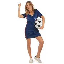 Robe De Supportrice De L'équipe De France