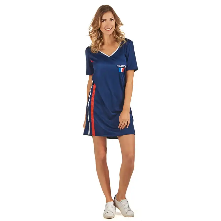 Robe De Supportrice De L'équipe De France 2 Robe De Supportrice De L'équipe De France – Image 2