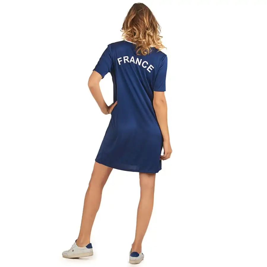 Robe De Supportrice De L'équipe De France 3 Robe De Supportrice De L'équipe De France – Image 3