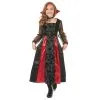 Robe De Vampire Noire Avec Arabesques Pour Enfant