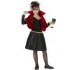 Robe De Vampire Pour Fille Avec Petite Cape Rouge