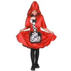 Robe Du Petit Chaperon Rouge Avec Cape Pour Fille