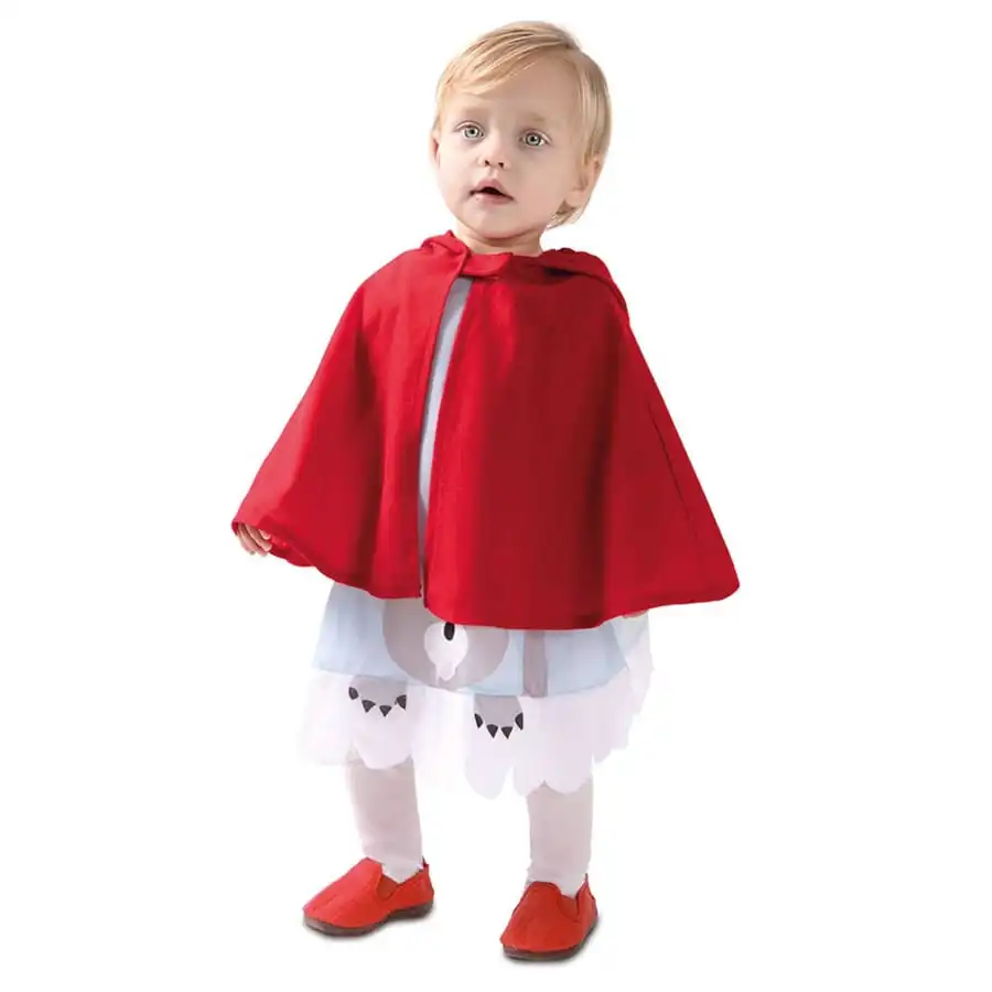 Robe Du Petit Chaperon Rouge Pour Bébé Avec Cape 2 Robe Du Petit Chaperon Rouge Pour Bébé Avec Cape – Image 2
