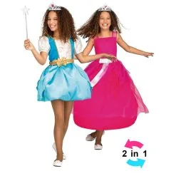 Robe Magique De Princesse 2 En 1 Pour Enfant