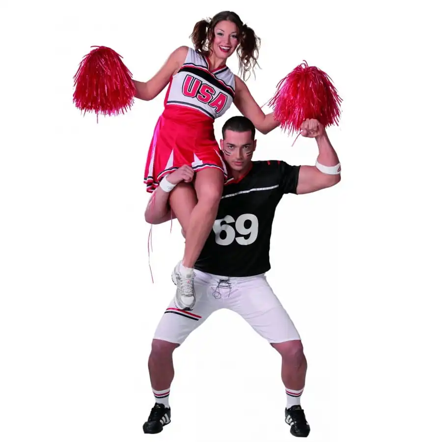 Robe Pompom Girl USA Pour Adulte 4 Robe Pompom Girl USA Pour Adulte – Image 4
