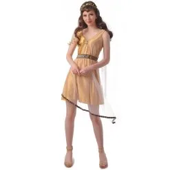 Robe Romaine Or Pour Adulte
