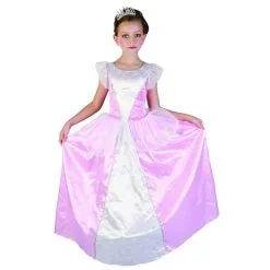 Robe Rose Blanche Volumineuse De Petite Princesse -Camouflage Soldes Boutique Robe rose blanche volumineuse de petite princesse 21491