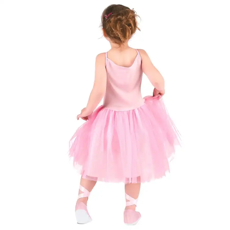 Robe Rose De Danseuse Avec Chaussons Pour Enfant 3 Robe Rose De Danseuse Avec Chaussons Pour Enfant – Image 3