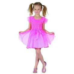 Robe Rose De Petite Princesse Avec Brillants -Camouflage Soldes Boutique Robe rose de petite princesse avec brillants 27017