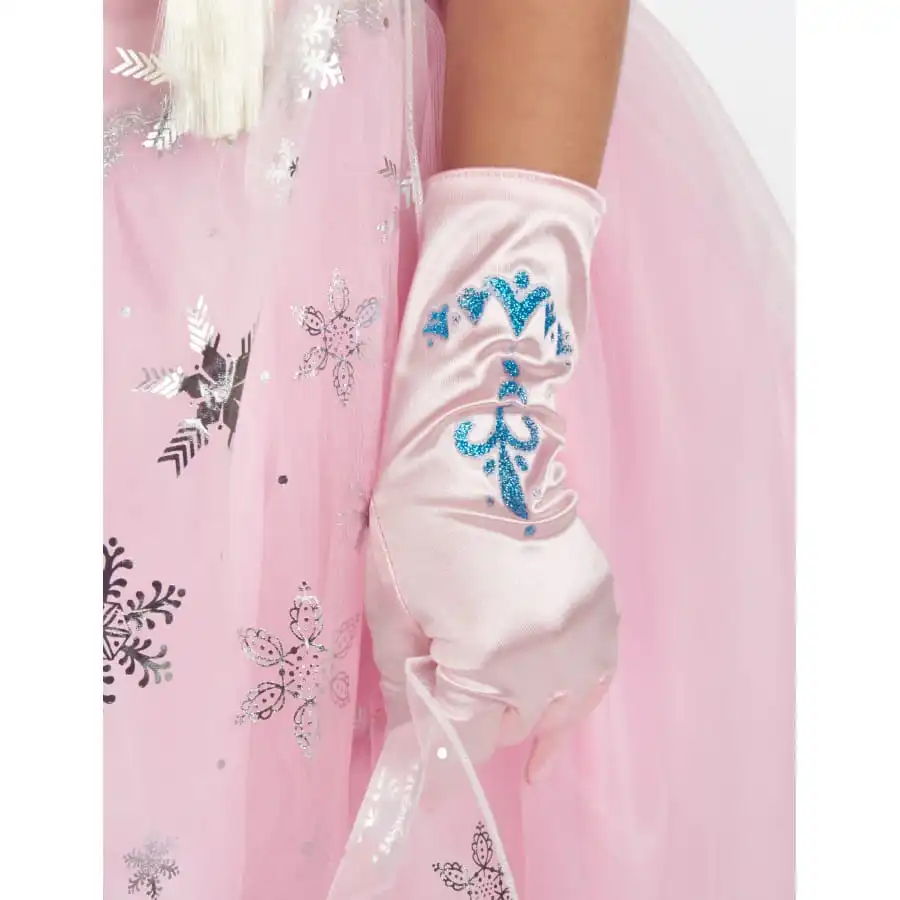 Robe Rose Et Transparente De Princesse Pour Enfant 4 Robe Rose Et Transparente De Princesse Pour Enfant – Image 4