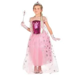 Robe Rose Et Transparente De Princesse Pour Enfant 11 Robe Rose Et Transparente De Princesse Pour Enfant -Camouflage Soldes Boutique Robe rose et transparente de princesse pour enfant 68588